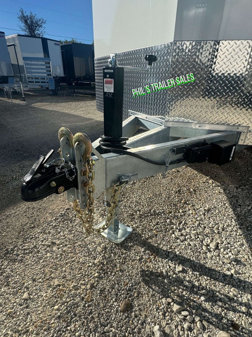 New Cell-Tech Trailers NEW 85X16 14 K GVWR HEAVY DUTY V-NOSE ENCLOSED TRAILER CAR HAULER CARGO TRAILER 7000lb AXLES Cargo / Enclosed Trailer