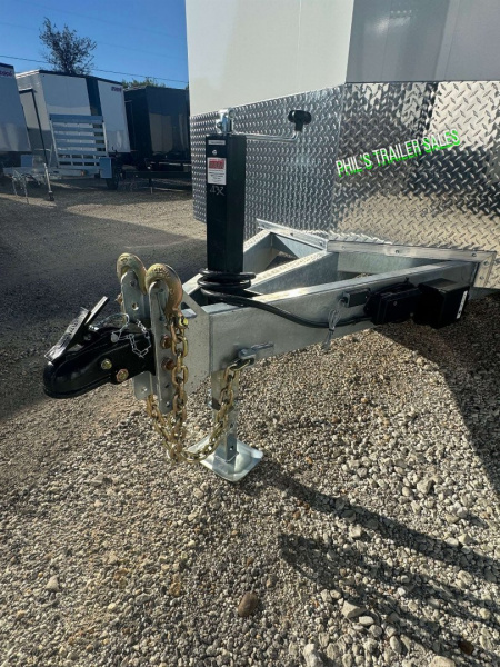 New Cell-Tech Trailers NEW 85X16 14 K GVWR HEAVY DUTY V-NOSE ENCLOSED TRAILER CAR HAULER CARGO TRAILER 7000lb AXLES Cargo / Enclosed Trailer