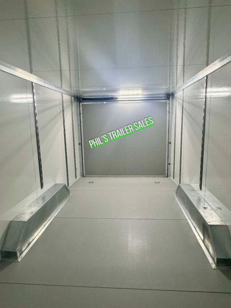New Cell-Tech Trailers NEW 85X16 14 K GVWR HEAVY DUTY V-NOSE ENCLOSED TRAILER CAR HAULER CARGO TRAILER 7000lb AXLES Cargo / Enclosed Trailer