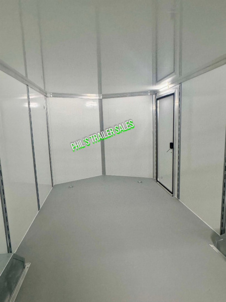 New Cell-Tech Trailers NEW 85X16 14 K GVWR HEAVY DUTY V-NOSE ENCLOSED TRAILER CAR HAULER CARGO TRAILER 7000lb AXLES Cargo / Enclosed Trailer