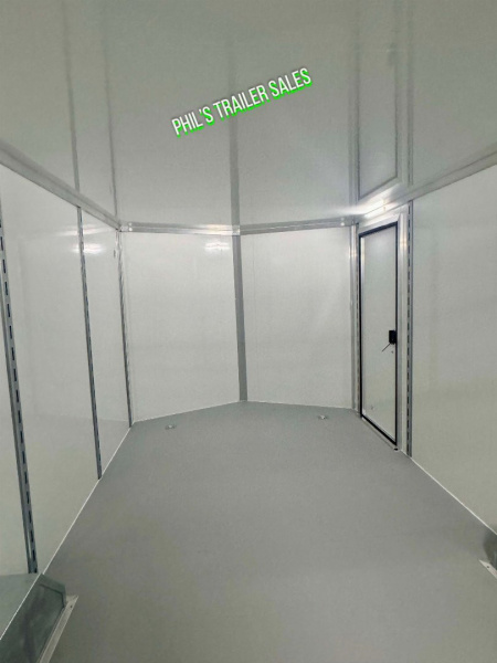 New Cell-Tech Trailers NEW 85X16 14 K GVWR HEAVY DUTY V-NOSE ENCLOSED TRAILER CAR HAULER CARGO TRAILER 7000lb AXLES Cargo / Enclosed Trailer