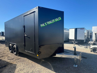 New 2025 Cell-Tech Trailers NEW 85X16 V-NOSE ENCLOSED TRAILER CARGO HEAVY DUTY CAR HAULER TRAILER 5200LB AXLES Cargo / Enclosed Trailer
