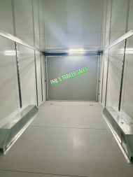 New 2025 Cell-Tech Trailers NEW 85X16 V-NOSE ENCLOSED TRAILER CARGO HEAVY DUTY CAR HAULER TRAILER 5200LB AXLES Cargo / Enclosed Trailer