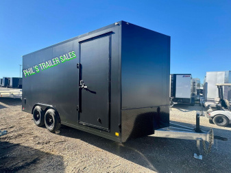 New 2025 Cell-Tech Trailers NEW 85X16 V-NOSE ENCLOSED TRAILER CARGO HEAVY DUTY CAR HAULER TRAILER 5200LB AXLES Cargo / Enclosed Trailer