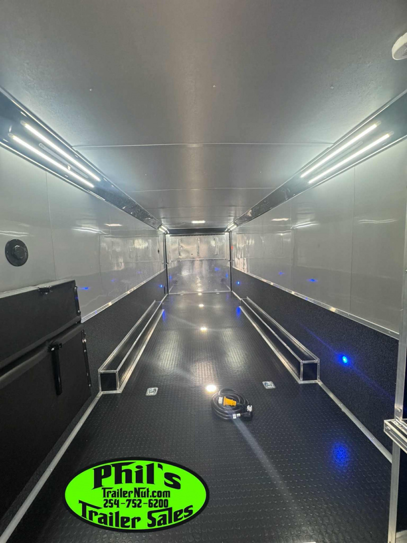 New Continental Cargo NEW 85X44 ENCLOSED CAR RACE TRAILER BATHROOM CAR HAULER Car / Racing Trailer