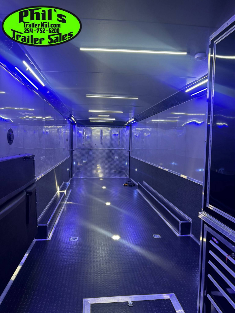 New Continental Cargo NEW 85X44 ENCLOSED CAR RACE TRAILER BATHROOM CAR HAULER Car / Racing Trailer