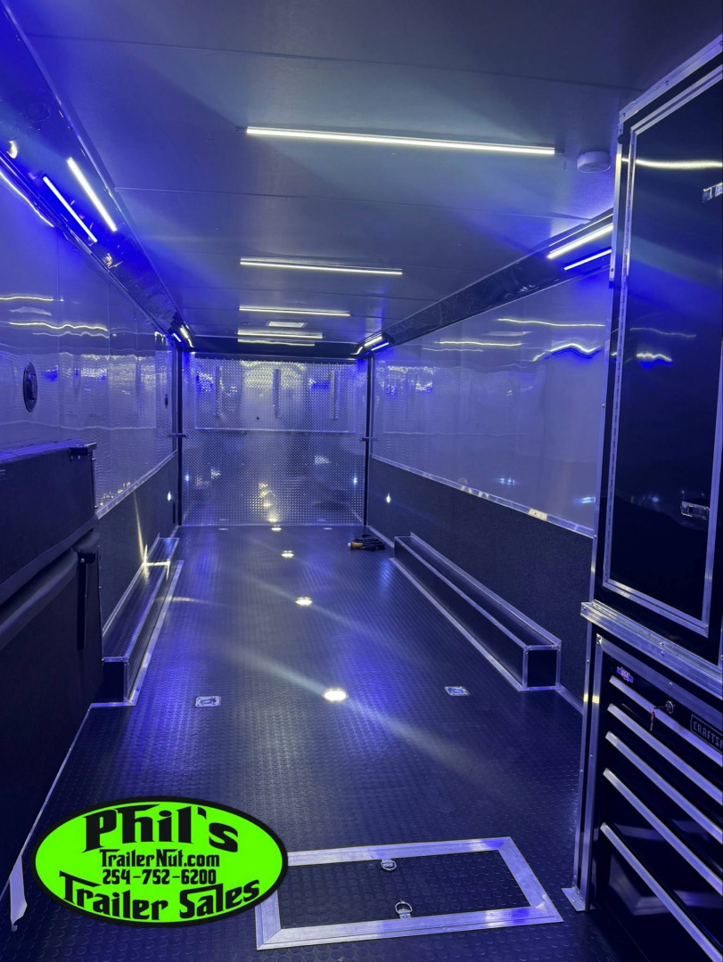 New Continental Cargo NEW 85X44 ENCLOSED CAR RACE TRAILER BATHROOM CAR HAULER Car / Racing Trailer