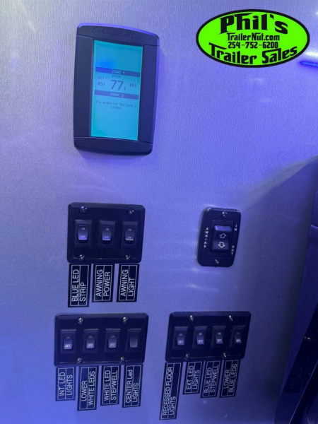 New Continental Cargo NEW 85X44 ENCLOSED CAR RACE TRAILER BATHROOM CAR HAULER Car / Racing Trailer