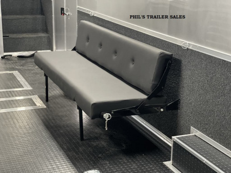 New Continental Cargo NEW 85X44 ENCLOSED CAR RACE TRAILER BATHROOM CAR HAULER Car / Racing Trailer