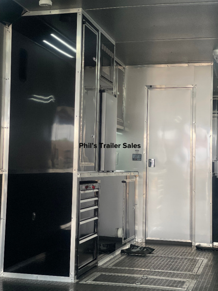 New Continental Cargo NEW 85X44 ENCLOSED CAR RACE TRAILER BATHROOM CAR HAULER Car / Racing Trailer