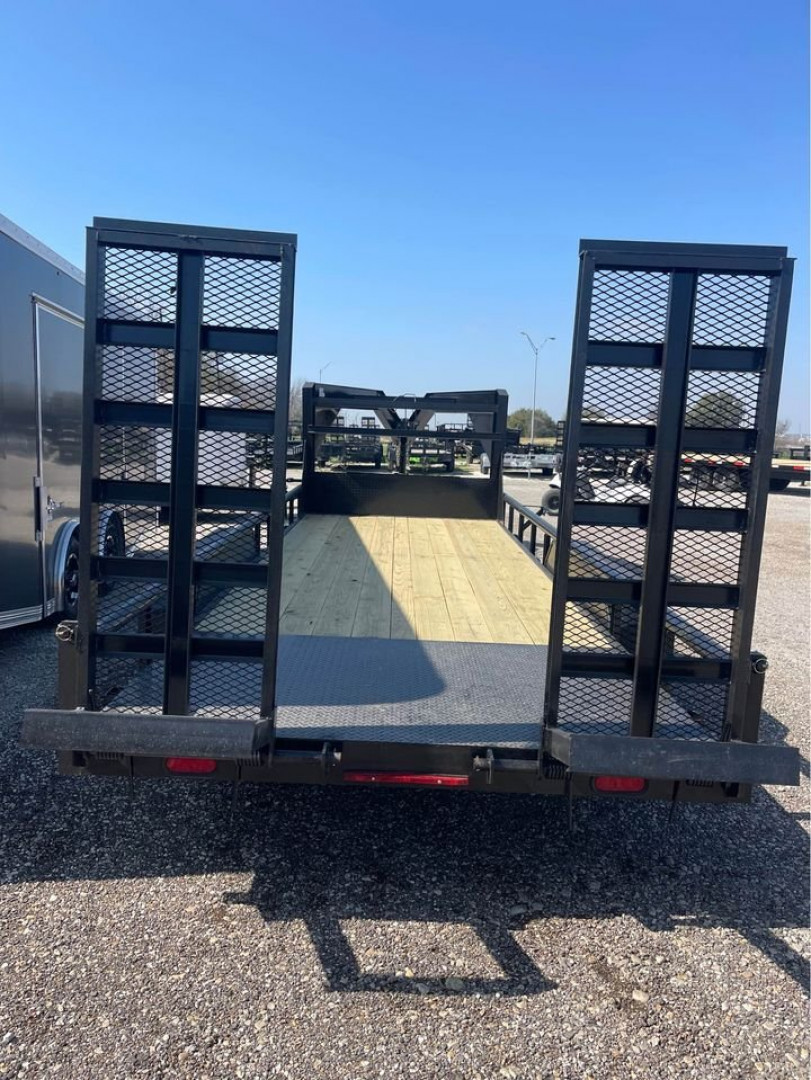 New 2025 STANLEY TRAILERS 83X24 GOOSENECK PIPE TOP Utility Trailer 14K STAND UP RAMPS