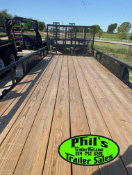 New Stanley Trailers UTILITY TRAILER 83X20 PIPE TOP WITH REAR GATE BRAKES Utility Trailer