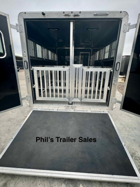 New Frontier Trailers 6 PEN LOW PRO LIVESTOCK TRAILER Stock / Stock Combo Trailer LAST 1 AT THIS PRICE! GET IT BEFORE IT'S GONE!