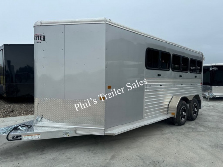 New Frontier Trailers 6 PEN LOW PRO LIVESTOCK TRAILER Stock / Stock Combo Trailer LAST 1 AT THIS PRICE! GET IT BEFORE IT'S GONE!