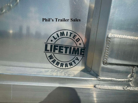 New RED TAG SALE!! 2023 Mission 7X16 ALL ALUMINUM DUMP TRAILER 36'' SIDES FACTORY DEMO SALE! Dump Trailer ONLY 1 AVAILABLE AT THIS PRICE!