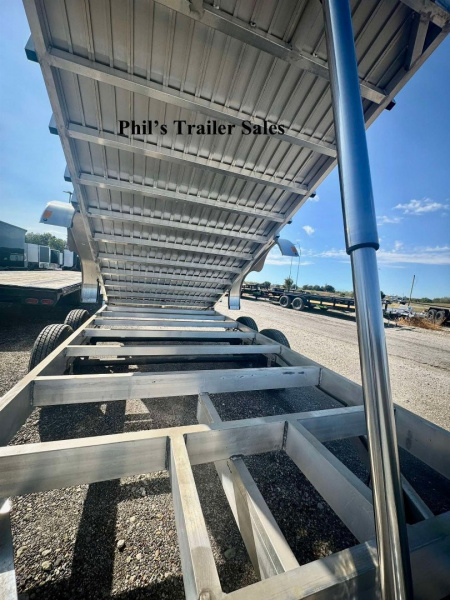 New RED TAG SALE!! 2023 Mission 7X16 ALL ALUMINUM DUMP TRAILER 36'' SIDES FACTORY DEMO SALE! Dump Trailer ONLY 1 AVAILABLE AT THIS PRICE!