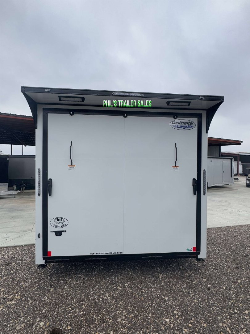 New MOTORCYCLE TRAILER 8.5x14+ 3 v BLACKED OUT LOADED Motorcycle Trailer ENCLOSED TRAILERS