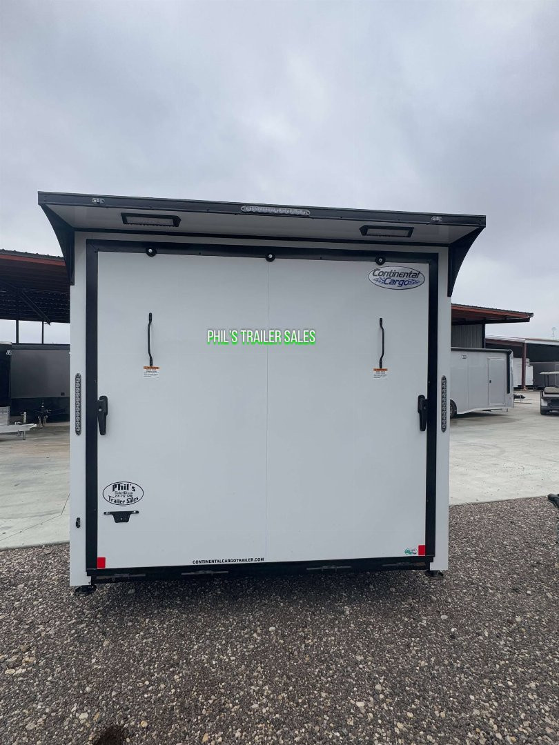 New MOTORCYCLE TRAILER 8.5x14+ 3 v BLACKED OUT LOADED Motorcycle Trailer ENCLOSED TRAILERS