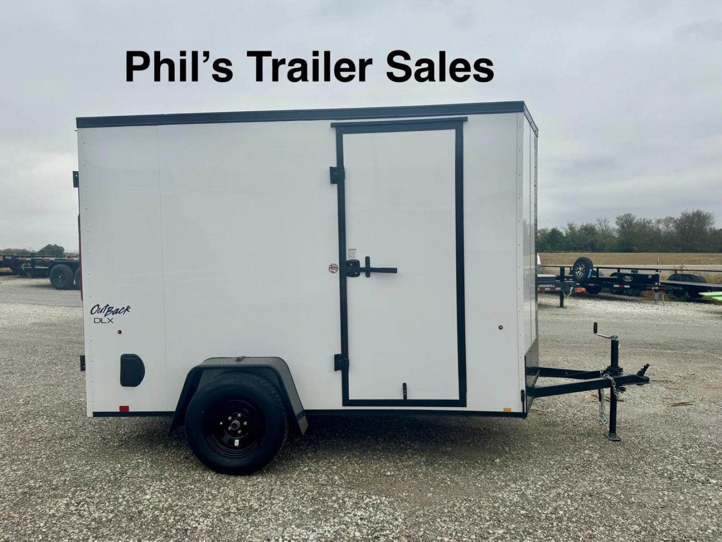 New 2025 Pace American 6X10 Cargo / Enclosed Trailer SCREWLESS EXTERIOR UPGRADE