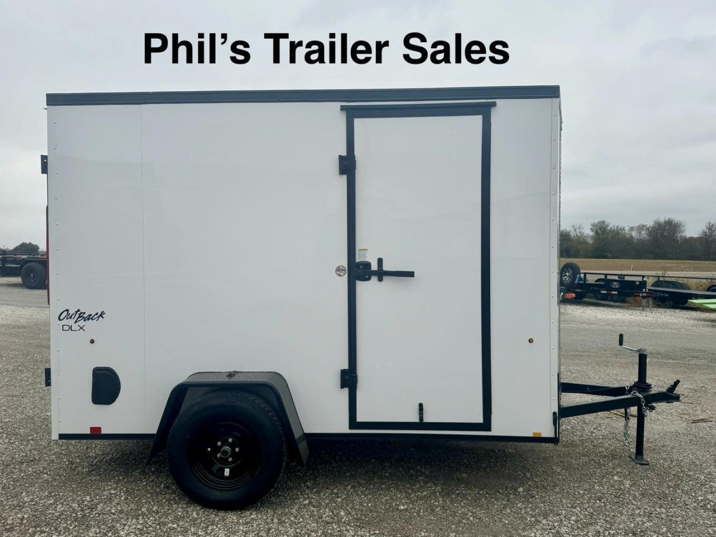 New 2025 Pace American 6X10 Cargo / Enclosed Trailer SCREWLESS EXTERIOR UPGRADE