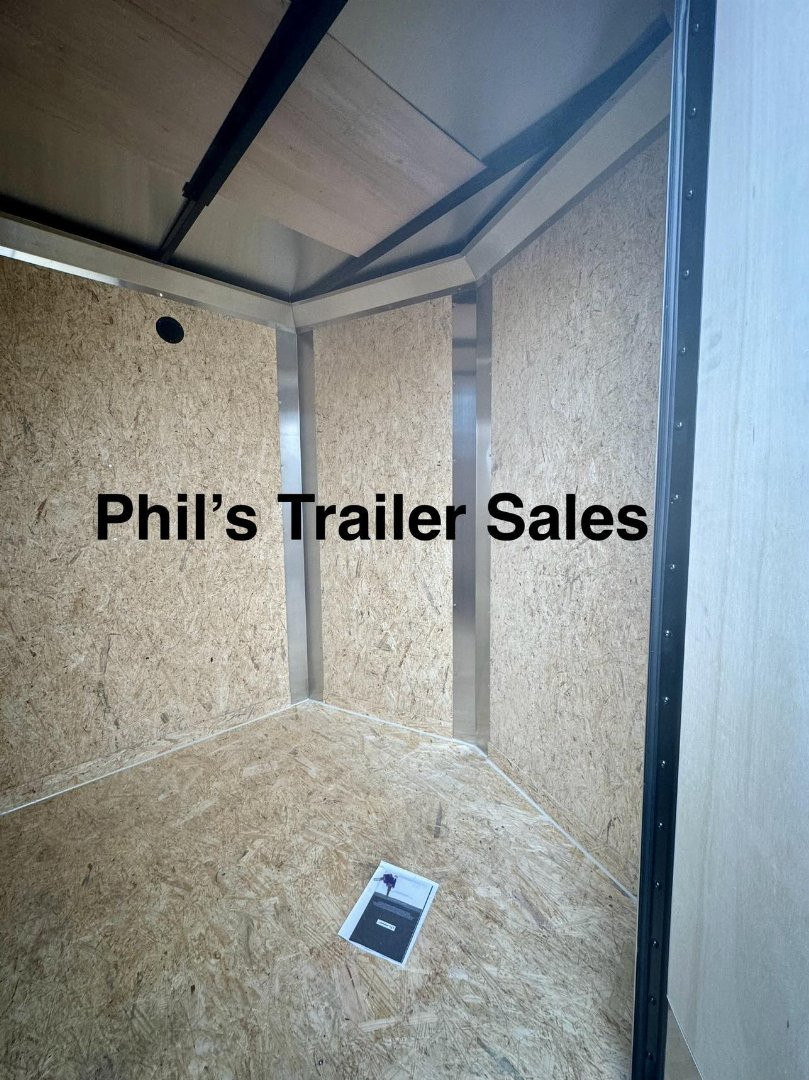 New 2025 Pace American 6X10 Cargo / Enclosed Trailer SCREWLESS EXTERIOR UPGRADE