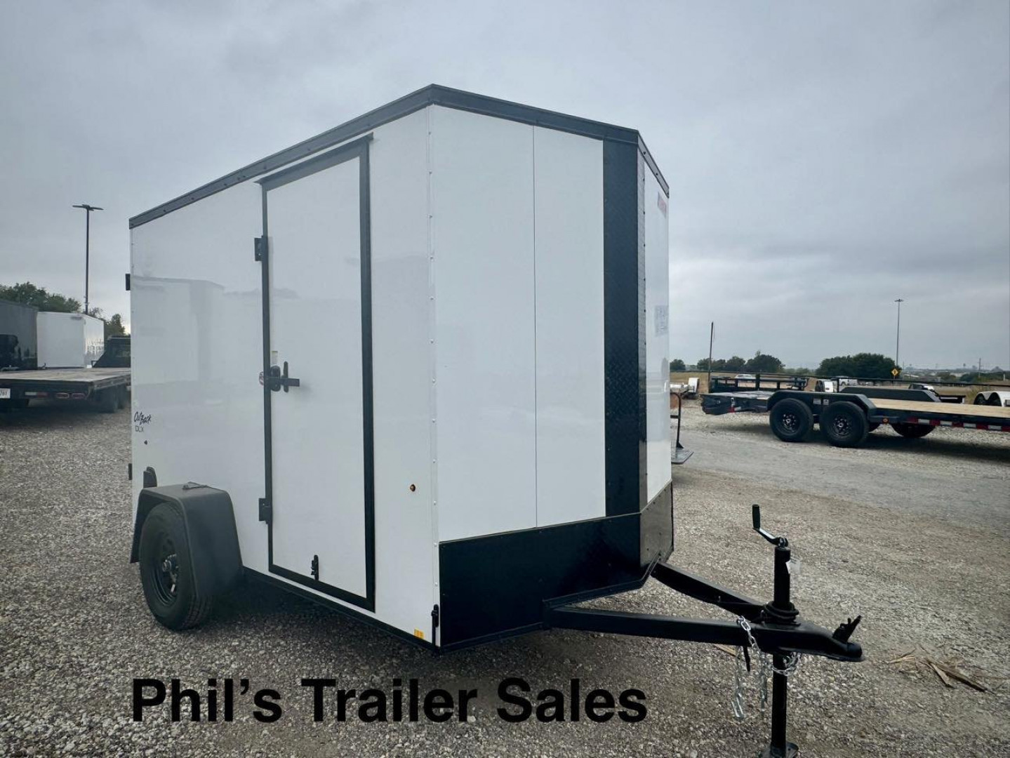 New 2025 Pace American 6X10 Cargo / Enclosed Trailer SCREWLESS EXTERIOR UPGRADE