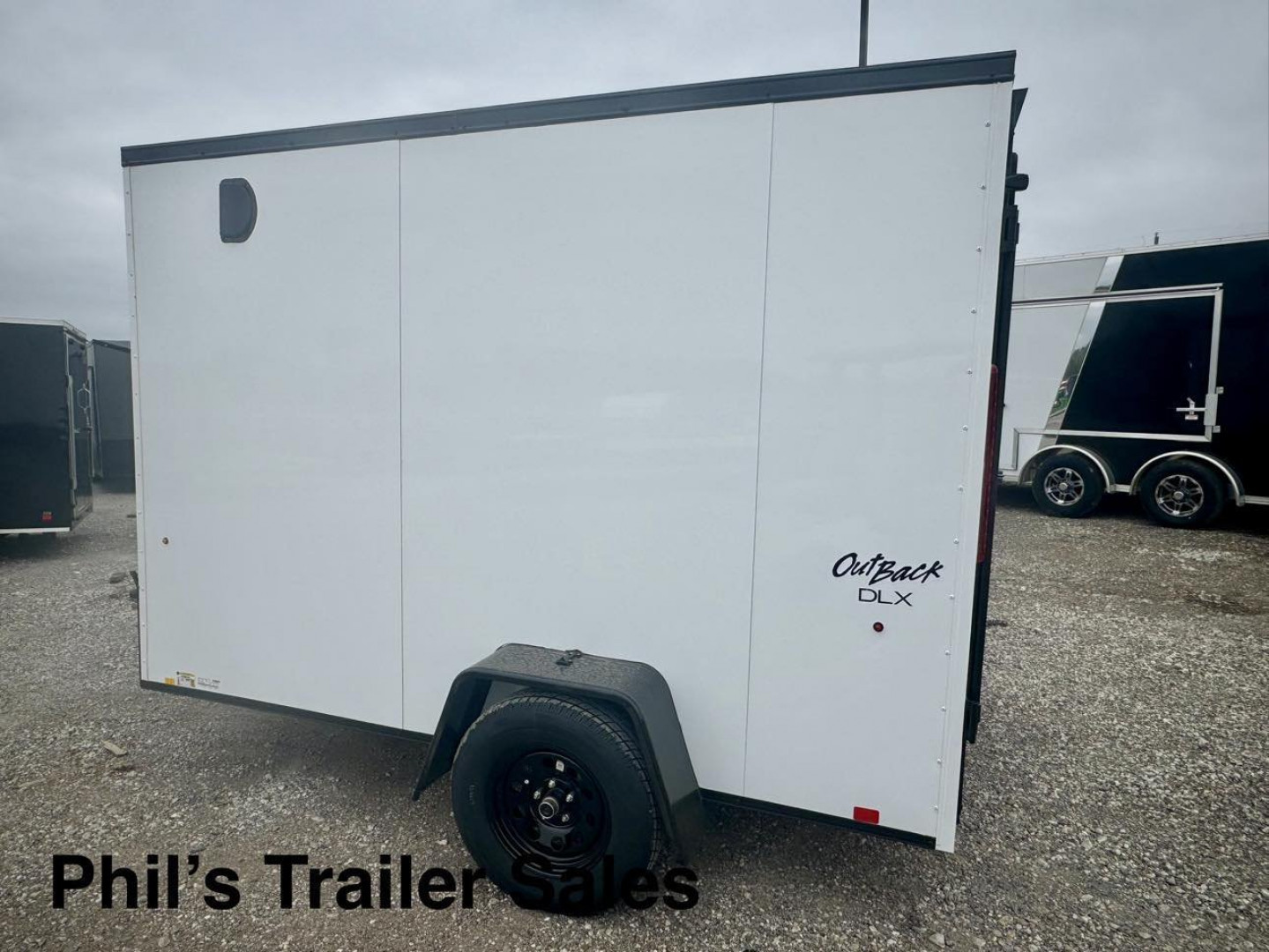 New 2025 Pace American 6X10 Cargo / Enclosed Trailer SCREWLESS EXTERIOR UPGRADE