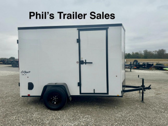 New 2025 Pace American 6X10 Cargo / Enclosed Trailer SCREWLESS EXTERIOR UPGRADE