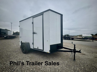 New 2025 Pace American 6X10 Cargo / Enclosed Trailer SCREWLESS EXTERIOR UPGRADE