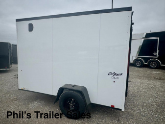 New 2025 Pace American 6X10 Cargo / Enclosed Trailer SCREWLESS EXTERIOR UPGRADE