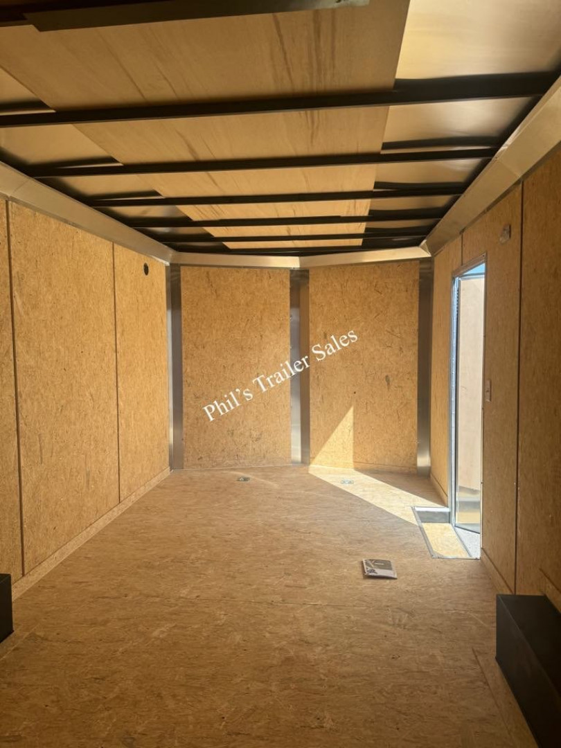 New Pace American 8.5X24 Cargo / Enclosed Trailer ESCAPE DOOR / REAR WING / SCREWLESS EXTERIOR