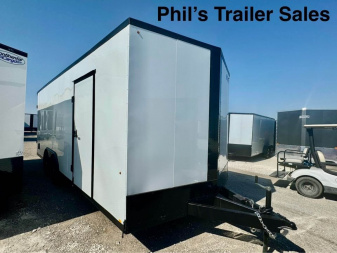 New Pace American 8.5X24 Cargo / Enclosed Trailer ESCAPE DOOR / REAR WING / SCREWLESS EXTERIOR