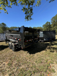 New 2024 Iron Bull 83X16 GOOSENECK 4' SIDES 14K GVWR Dump Trailer