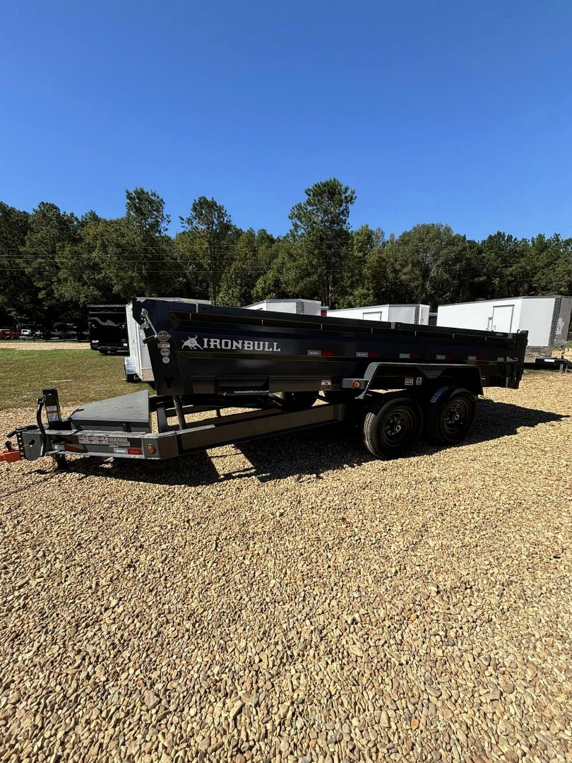 New 2024 Iron Bull 83X16 Dump Trailer 24'' SIDES