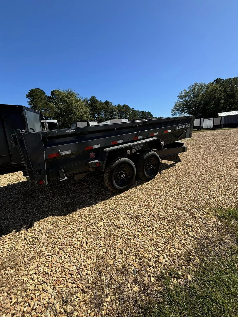 New 2024 Iron Bull 83X16 Dump Trailer 24'' SIDES