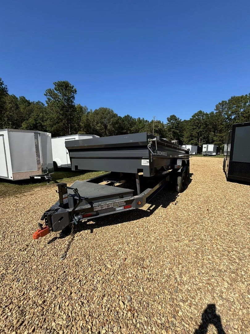 New 2024 Iron Bull 83X16 Dump Trailer 24'' SIDES