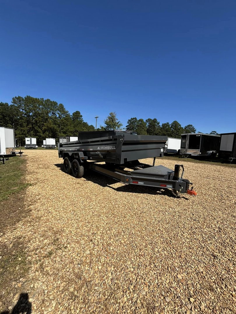 New 2024 Iron Bull 83X16 Dump Trailer 24'' SIDES