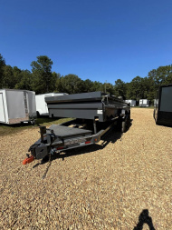 New 2024 Iron Bull 83X16 Dump Trailer 24'' SIDES