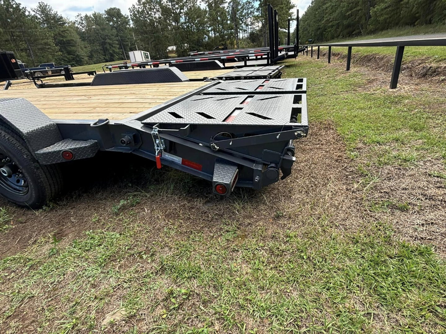 New 2024 Iron Bull 83X20 Equipment Trailer RAMPAGE RAMPS 14K GVWR
