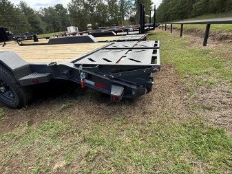 New 2024 Iron Bull 83X20 Equipment Trailer RAMPAGE RAMPS 14K GVWR