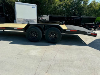 New 2025 Stanley Trailers 83X20 GOOSENECK 14K Equipment Trailer OPEN CAR HAULER