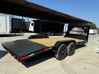 New 2025 Stanley Trailers 83X20 GOOSENECK 14K Equipment Trailer OPEN CAR HAULER