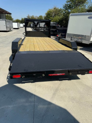 New 2025 Stanley Trailers 83X20 GOOSENECK 14K Equipment Trailer OPEN CAR HAULER