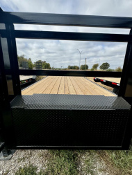 New 2025 Stanley Trailers 102 X 25 GOOSENECK DECK OVER Equipment Trailer 5' MEGA RAMPS