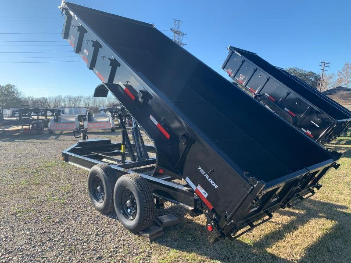 New TOP HAT TRAILERS 83 X16 Dump Trailer 2' SIDES DUMP TRAILERS