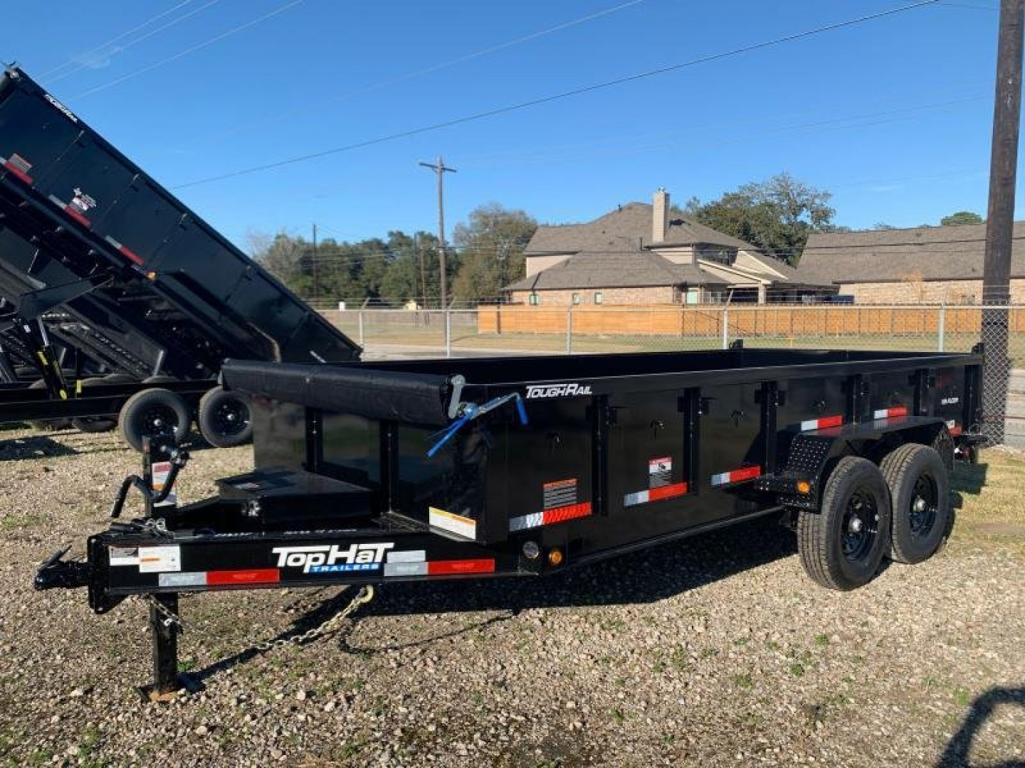 New TOP HAT TRAILERS 83 X16 Dump Trailer 2' SIDES DUMP TRAILERS