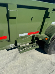 New DUMP TRAILER TOP HAT TRAILERS 83 X16 Dump TrailerS 24'' SIDES