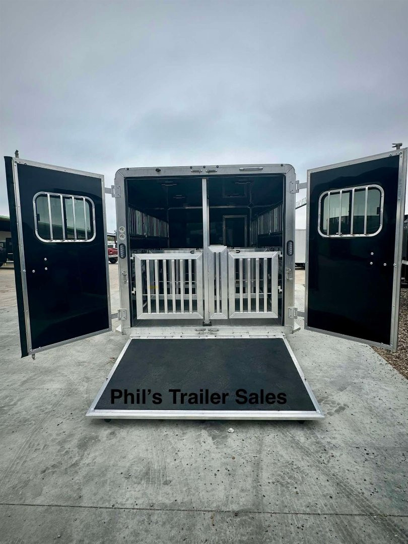 New 2025 Frontier Trailers 6 PEN LOW PRO LIVESTOCK TRAILER Stock / Stock Combo Trailer