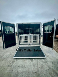 New 2025 Frontier Trailers 6 PEN LOW PRO LIVESTOCK TRAILER Stock / Stock Combo Trailer