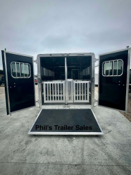 New 2025 Frontier Trailers 6 PEN LOW PRO LIVESTOCK TRAILER Stock / Stock Combo Trailer
